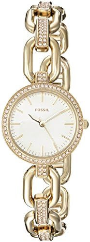 Uhrenarmband Fossil ES4125 Rostfreier Stahl Vergoldet